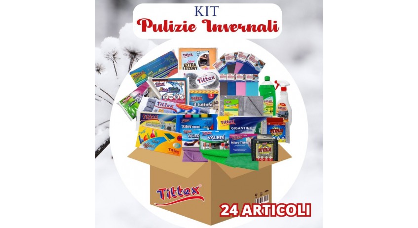 Kit Pulizie Invernali: la soluzione perfetta per una casa accogliente e splendente anche nei mesi più freddi!